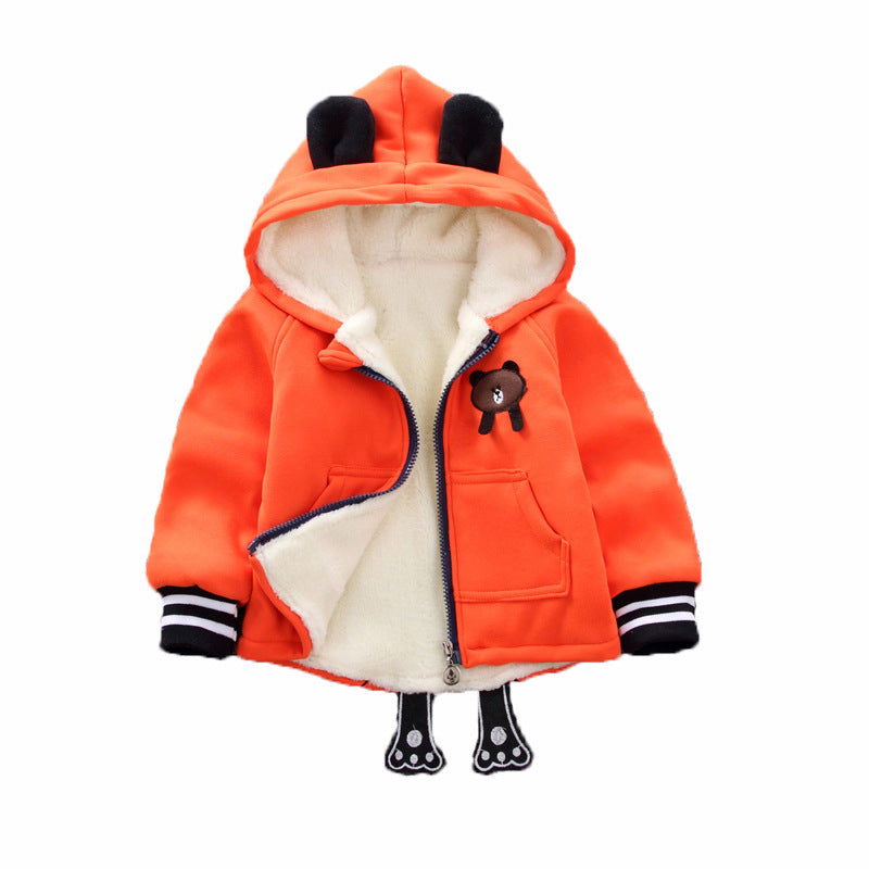 Fleece Autumn And Winter Children's Jacket