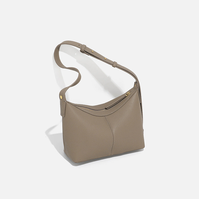 One Shoulder Versatile High-end Sensory Tote Bag