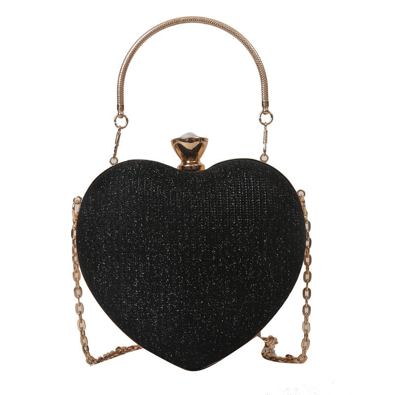 Banquet Bag Love Chain Shoulder Crossbody Handbag