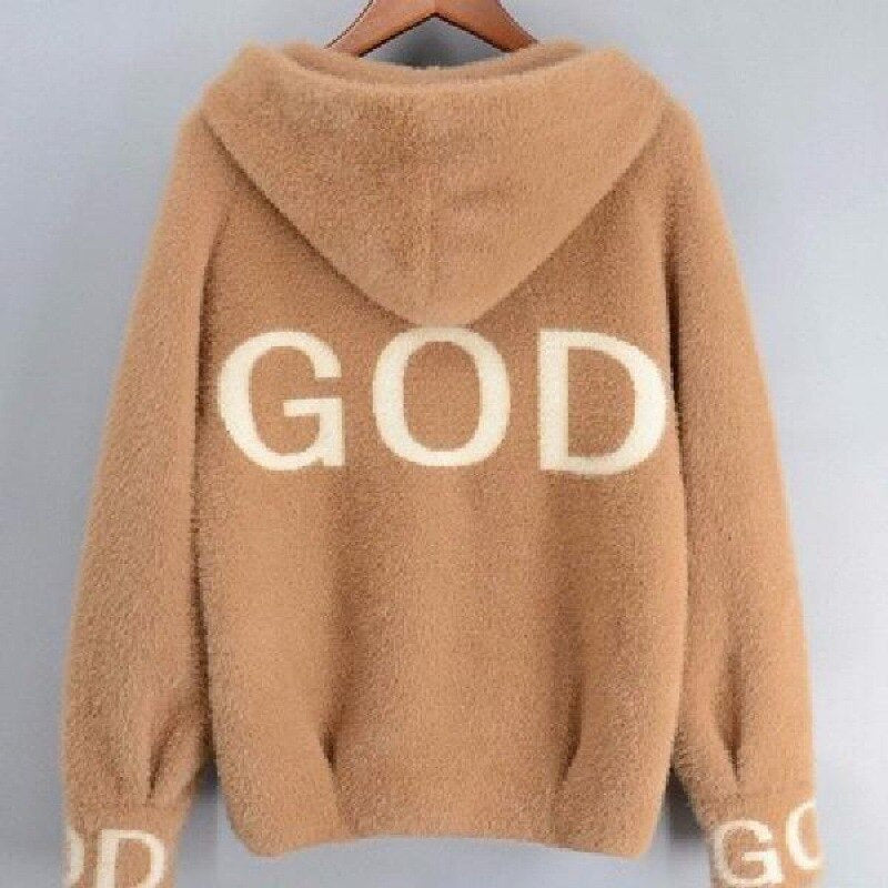 Autumn And Winter New Sweater Coat Women Short