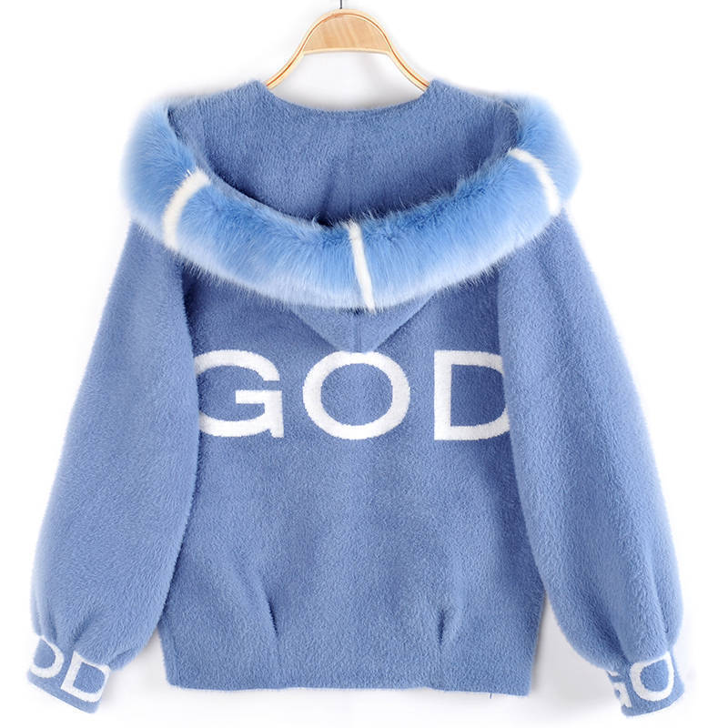 Autumn And Winter New Sweater Coat Women Short