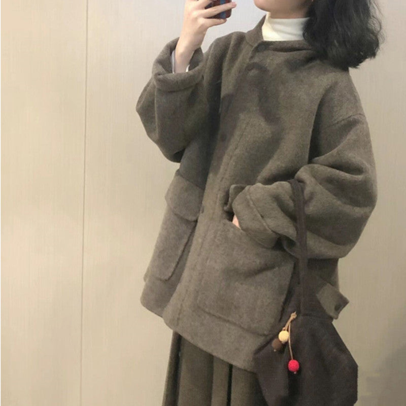 Short Tweed Coat For Women