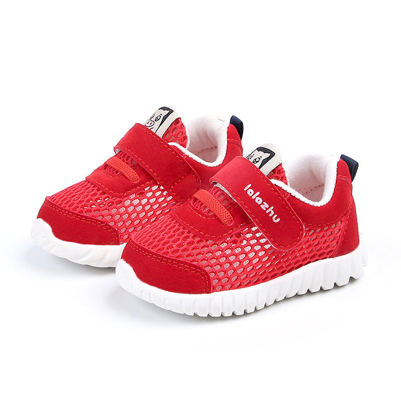 Boys' Breathable Sports Mesh Toddler Shoes