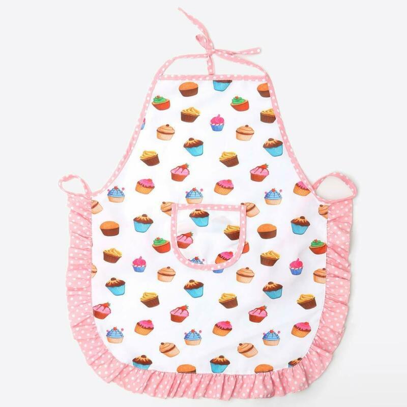 Children's apron cake cooking tools