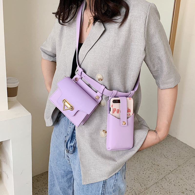 Fashion All-match Crossbody Chest Belt Bag