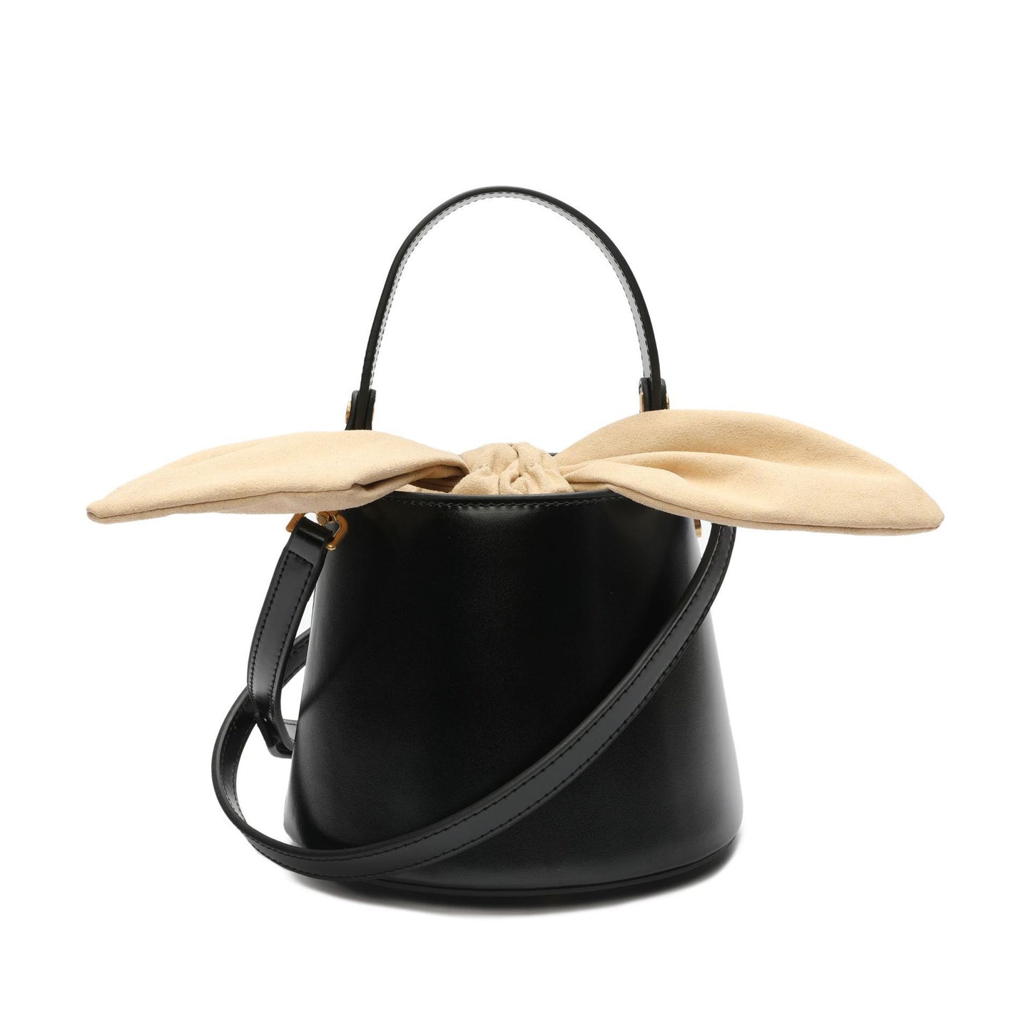 Minor Design Rabbit Ears Leather Woman Bag Bucket Bag