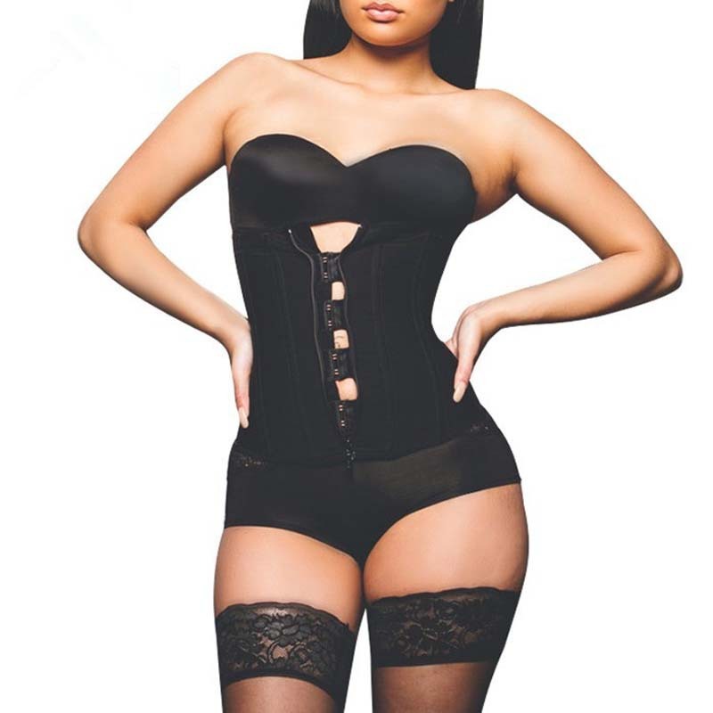 Corset Body Shaper Zipper Slim Belt Waist Shapewear Women