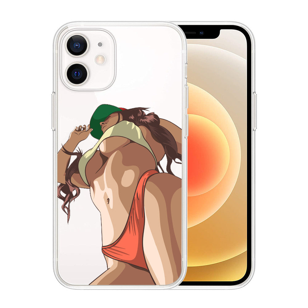 Sexy Beauty Phone Case Fashion Personalized Print Mobile Phone Case