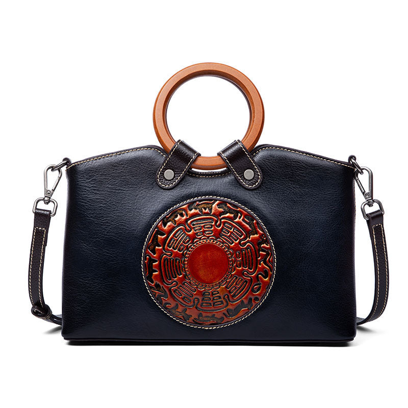 Fashion Vintage Designer Ladies Bags Genuine Leather Womens Handbags For Women Shoulder Bag