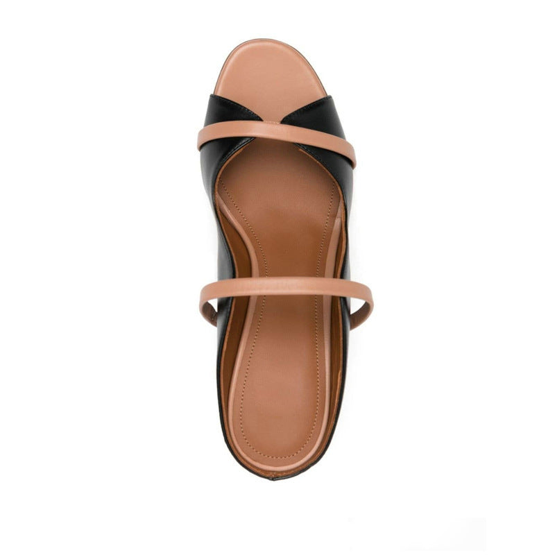 Metal Toe Cap Fashion Sandals For Women