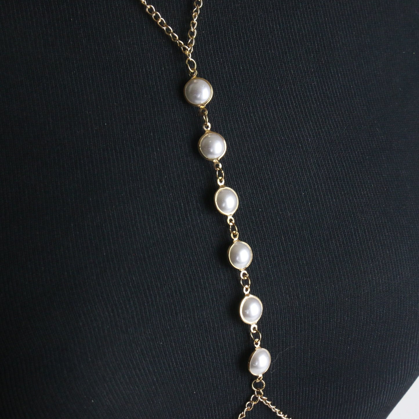 Sexy Metal Pearl Body Chains Waist Chain