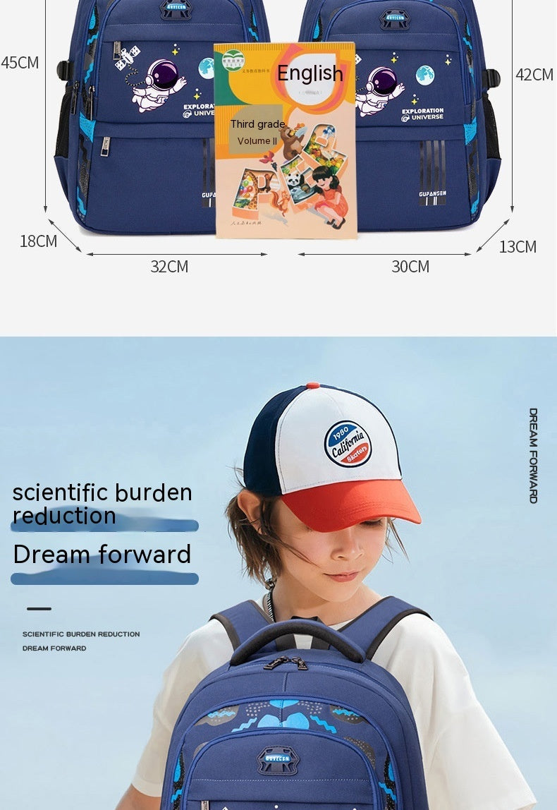 Spine Protection Backpack For Boys And Girls