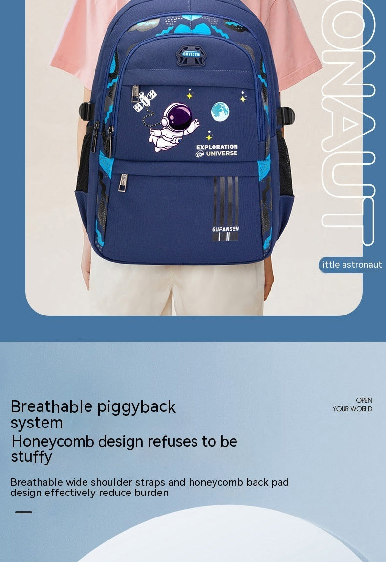 Spine Protection Backpack For Boys And Girls