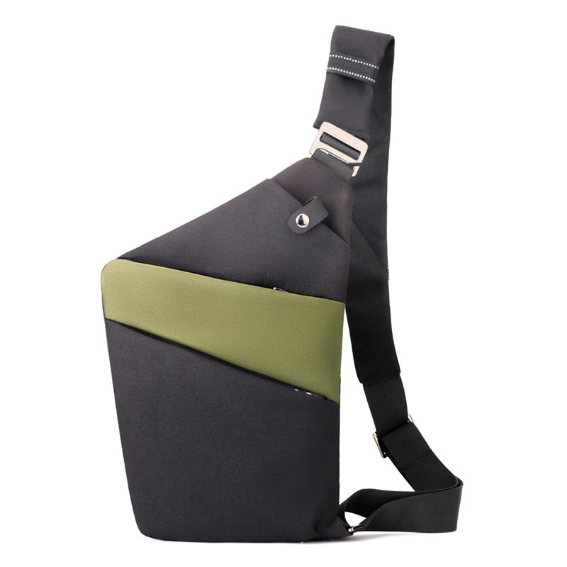 Canvas Chest Bags For Men And Women Across One Shoulder