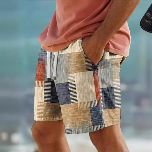 Trendy Digital Printing Youth Popularity Casual Men's Shorts