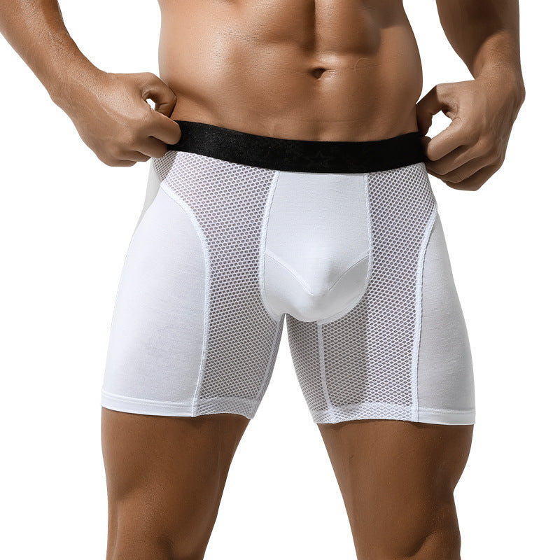 Fashionable Breathable Men's Youth Boxer Shorts