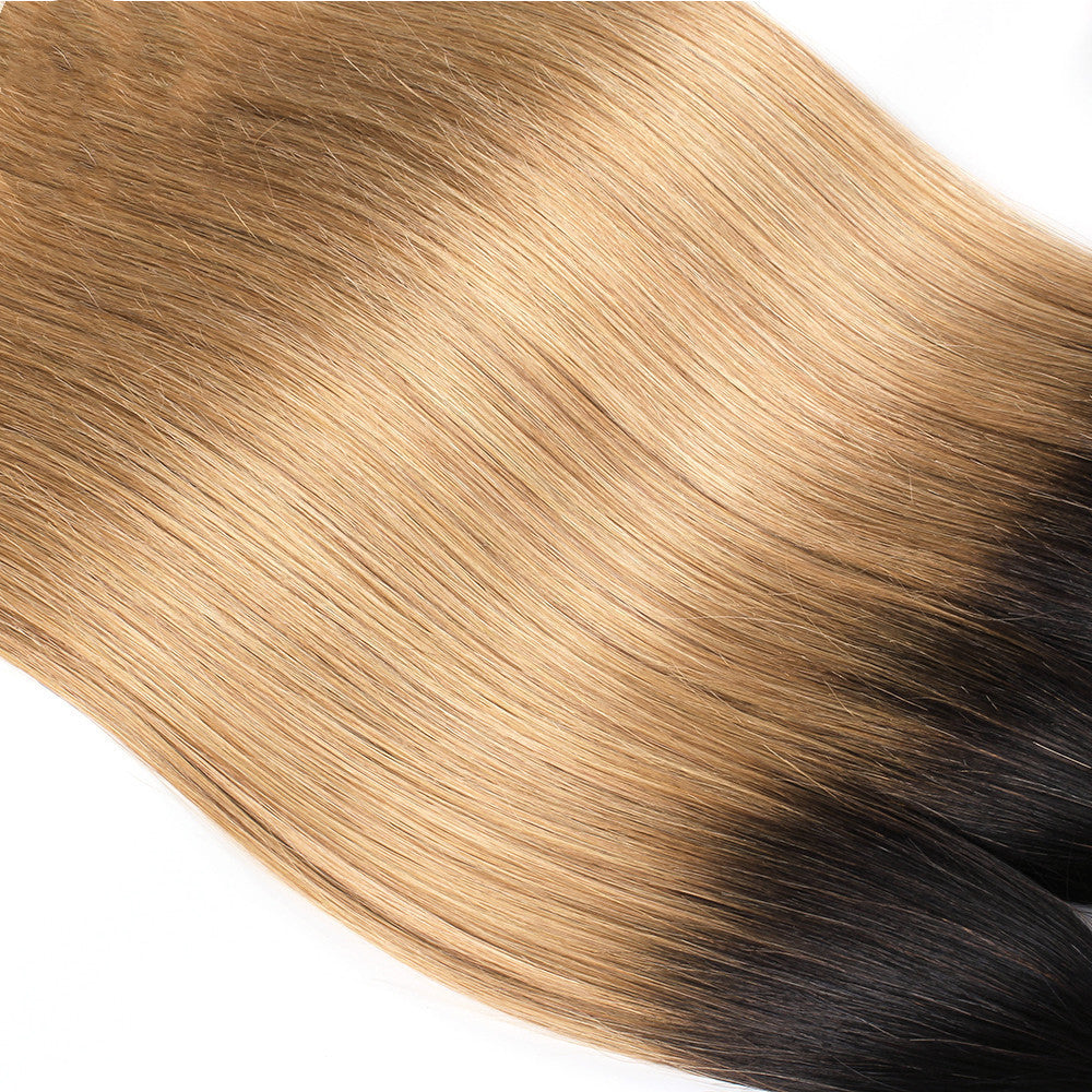 T1b / 27 Brazilian real hair wig curtain