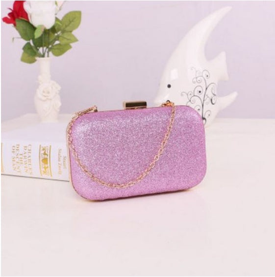 Women Handbag Evening Bags For Party New Women Chain Shoulder Bag Ladies Fashion Gold Clutch Box Bag Women Messenger