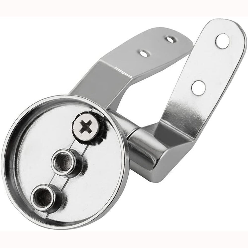 Bathroom Zinc Alloy Toilet Lid Hinge With Screw Accessories