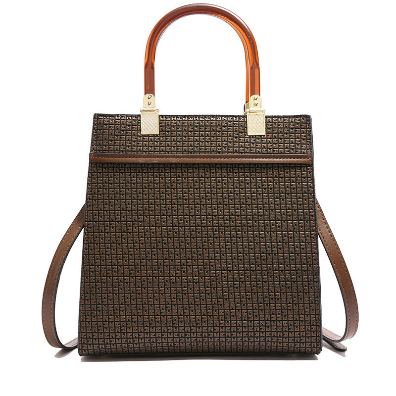 Women's Fashion Stone Pattern Handbag