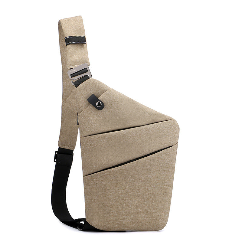 Canvas Chest Bags For Men And Women Across One Shoulder