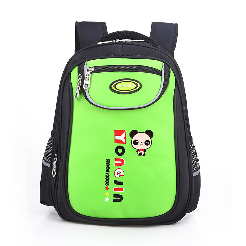 Schoolbag pupil 1-3-6 grade manufacturer custom-made male and female new children's shoulder cartoon knapsack 6-12 years old