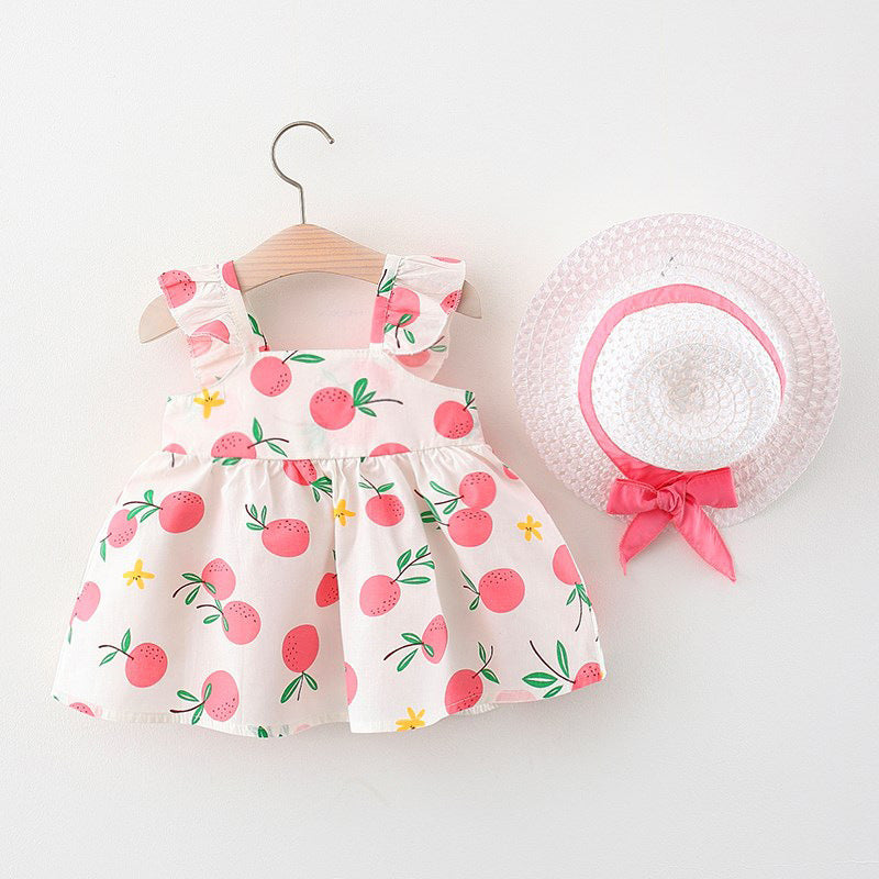 Princess Sling Dress Baby Cotton Skirt Children's Clothing