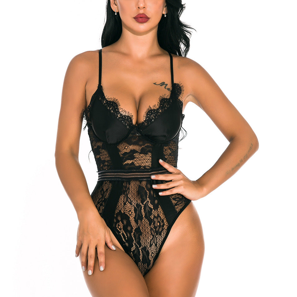 Lace Body Shaper Bodysuit Women's Waist