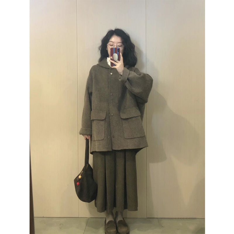 Short Tweed Coat For Women