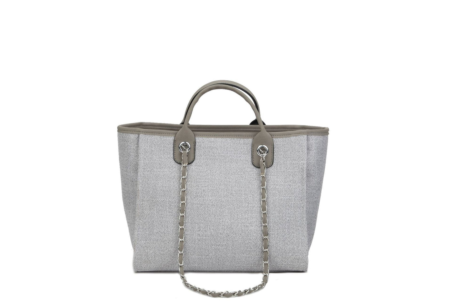 Simple canvas handbag