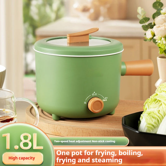 Multi-functional Hot Pot Cooking Noodles Electric Food Warmer Double-gear Heat Insulation Small Electric Heat Pan