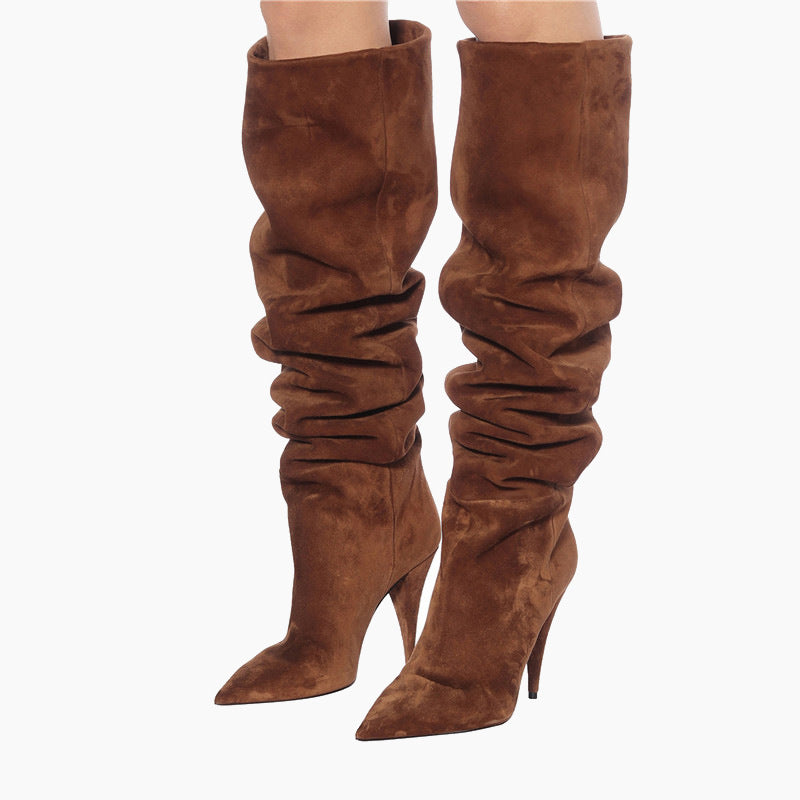 Autumn And Winter Sleeve Plus Size High Leg Boot