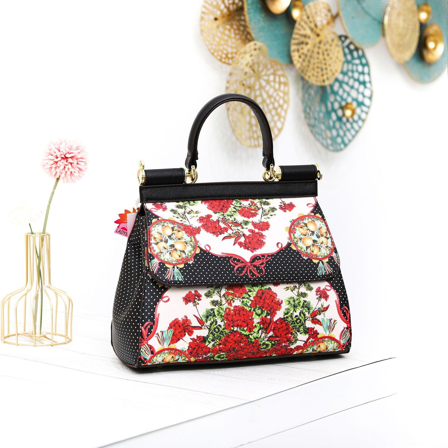 fashiion DG Ladies Bag Printing Handbag Box Designer Bag