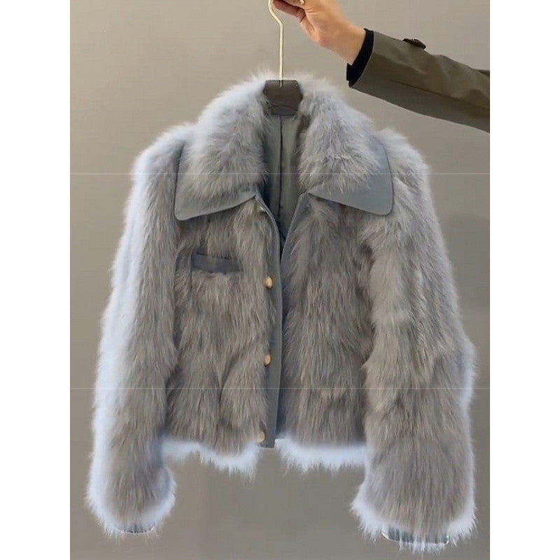 Fashion Personality Fur Temperament Coat Women