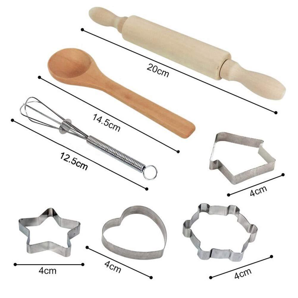 Children's apron cake cooking tools