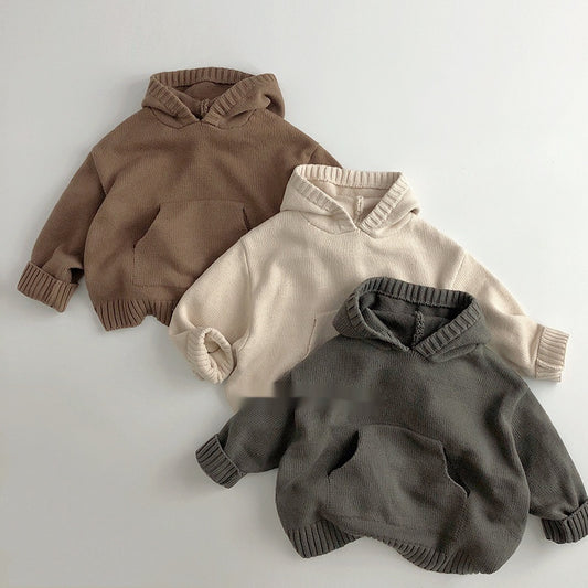 Children's Hoodie Retro Casual Sweater