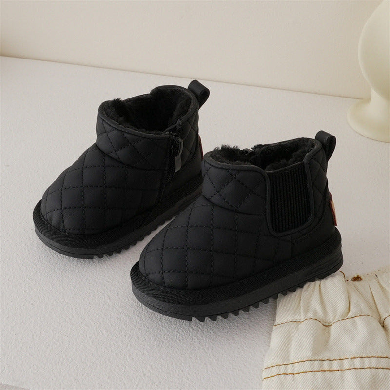 Girls Fashion Personality Winter Velvet Shoes