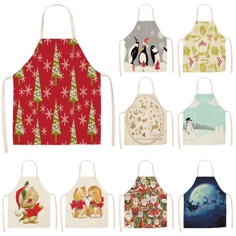 Apron For Women Bib Home Kitchen Cooking Baking