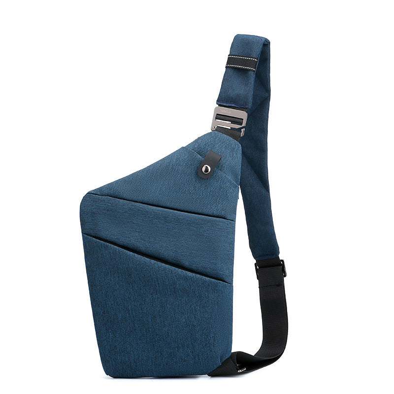 Canvas Chest Bags For Men And Women Across One Shoulder