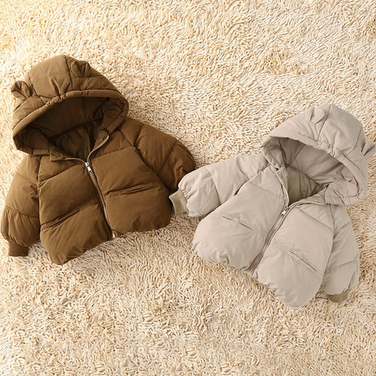 Warm-keeping Cotton Clothing Kids' Overcoat