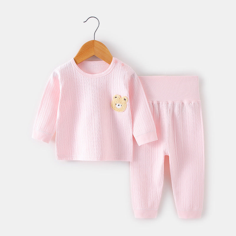 Underclothes Pure Cotton High Waist Belly Protection Newborn Split Suit