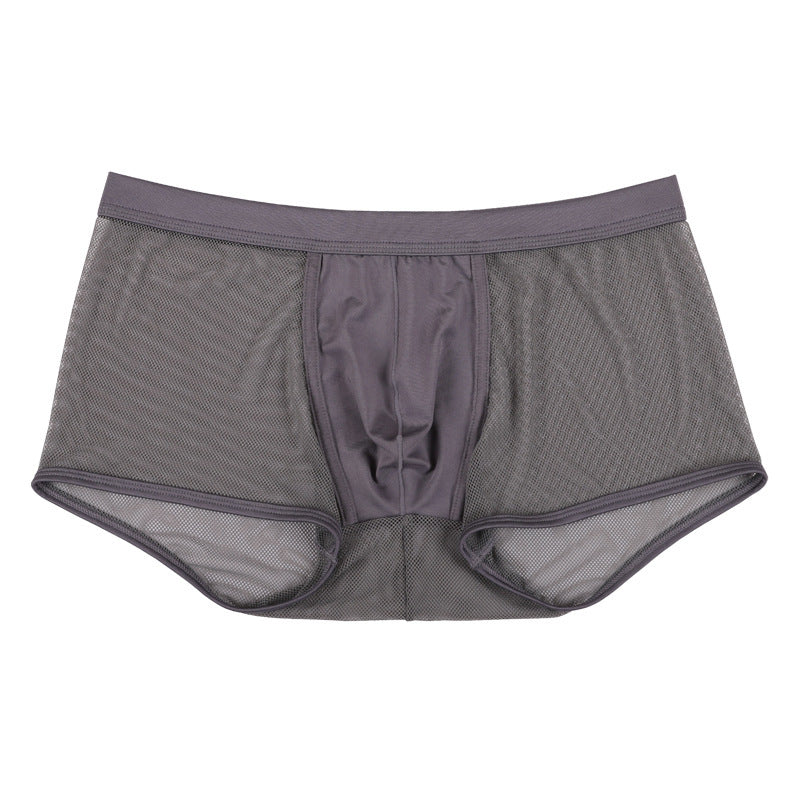 Mesh Boxer Pure Hollow Underwear