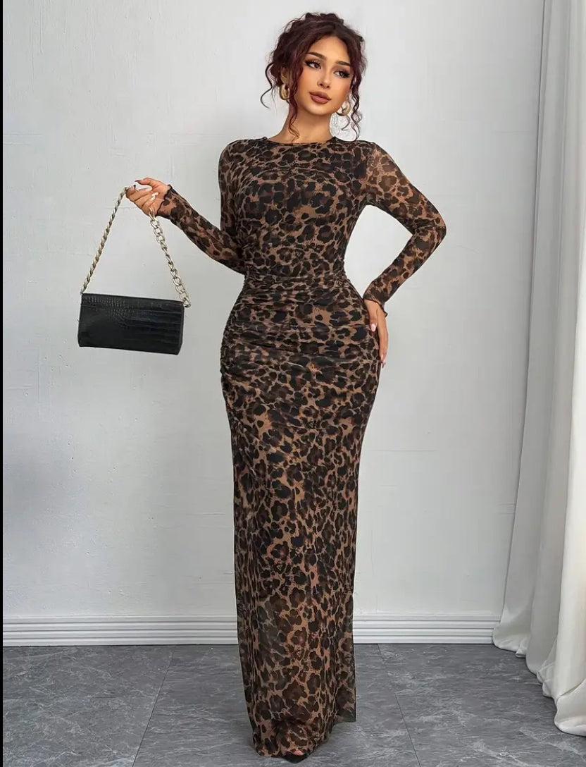 Classic leopard Dress