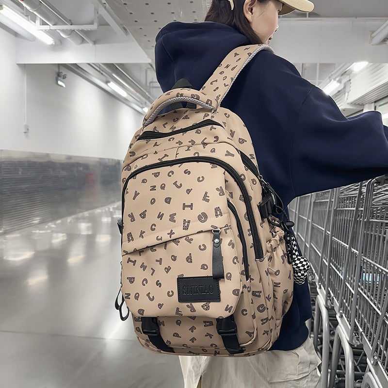 Fashion Casual All Matching Backpack