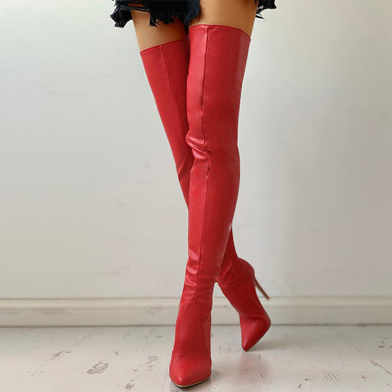 Personality Below The Knee Plus Size Women's Boots