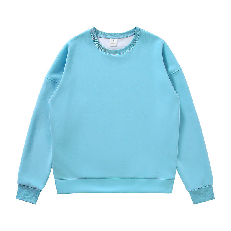 Non-gender Earth Color Round Neck Sweater