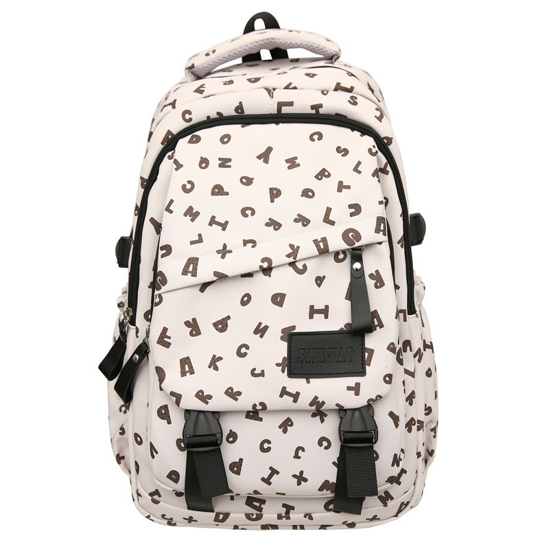 Fashion Casual All Matching Backpack