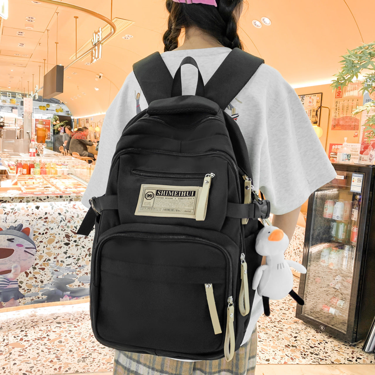 Backpack Male High School Student Female College Student Computer Bag