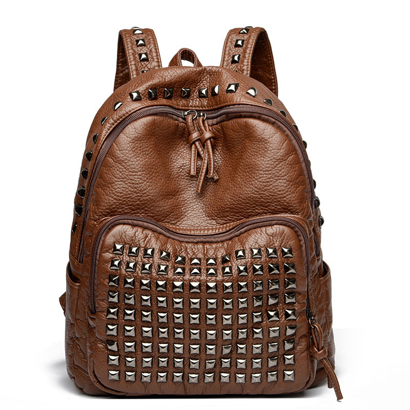 Computer Backpack Travel Travel Large Capacity Studded Backpack