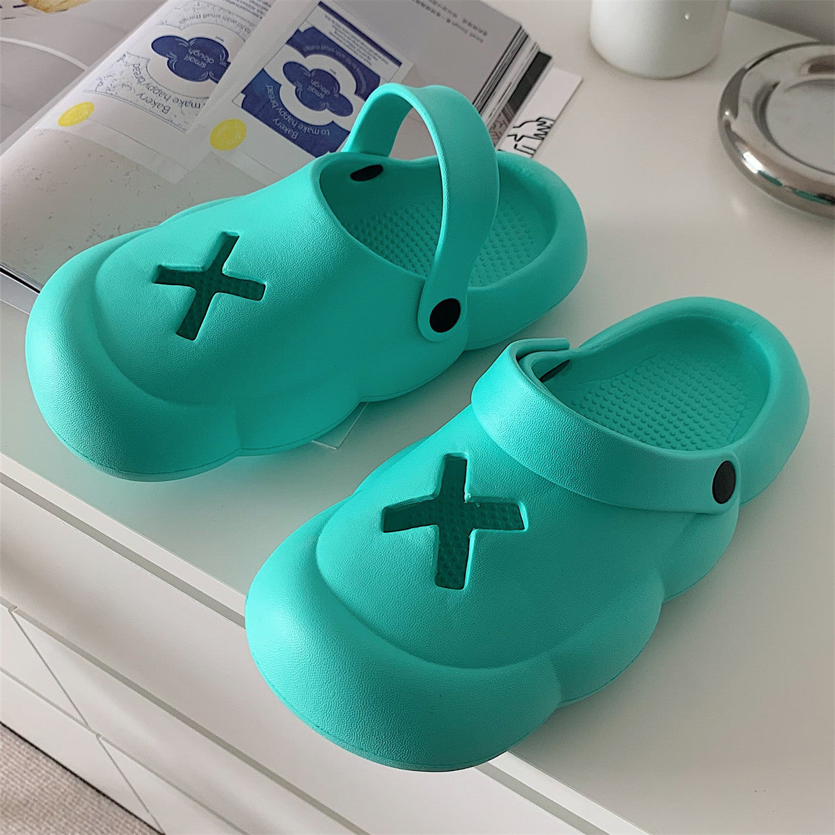 Summer Simple Seaside Holiday Baotou Beach Shoes Woman